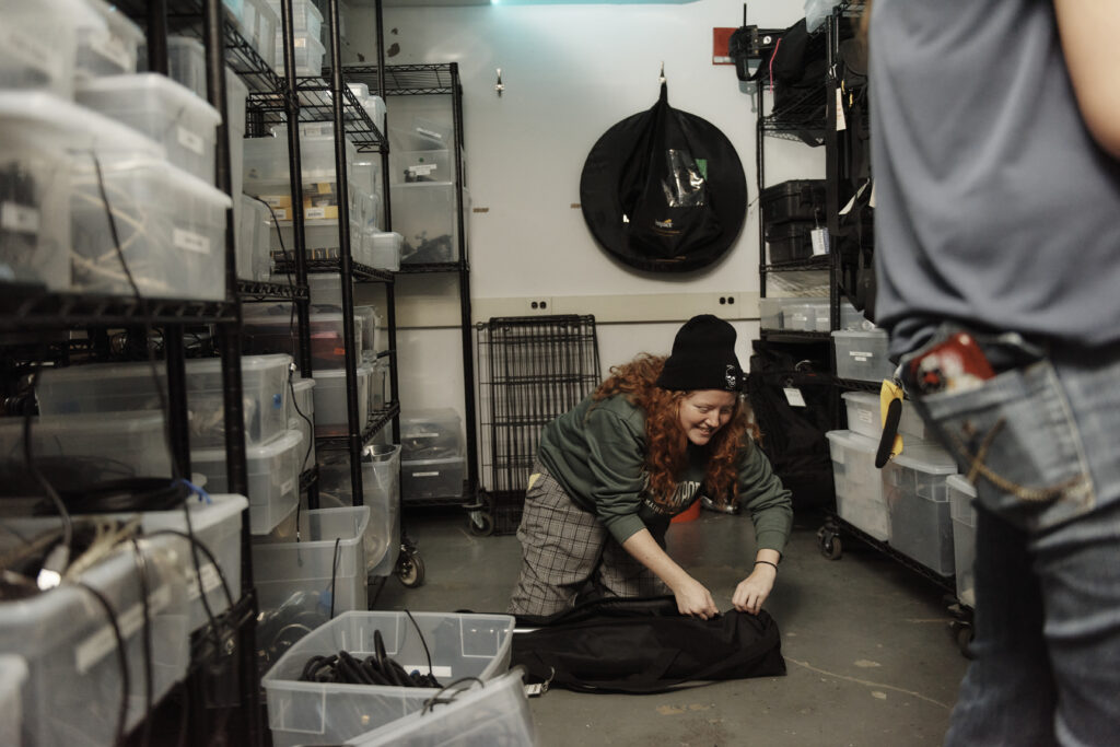 The Animation Cage at Massachusetts College of Art and Design.