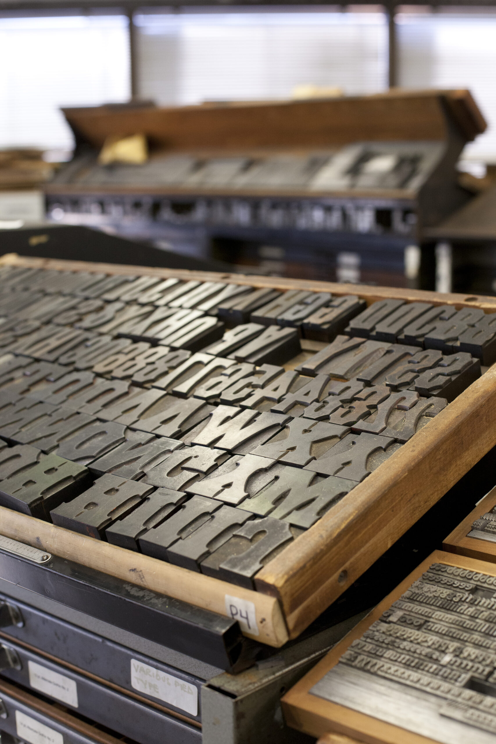 Letterpress block type