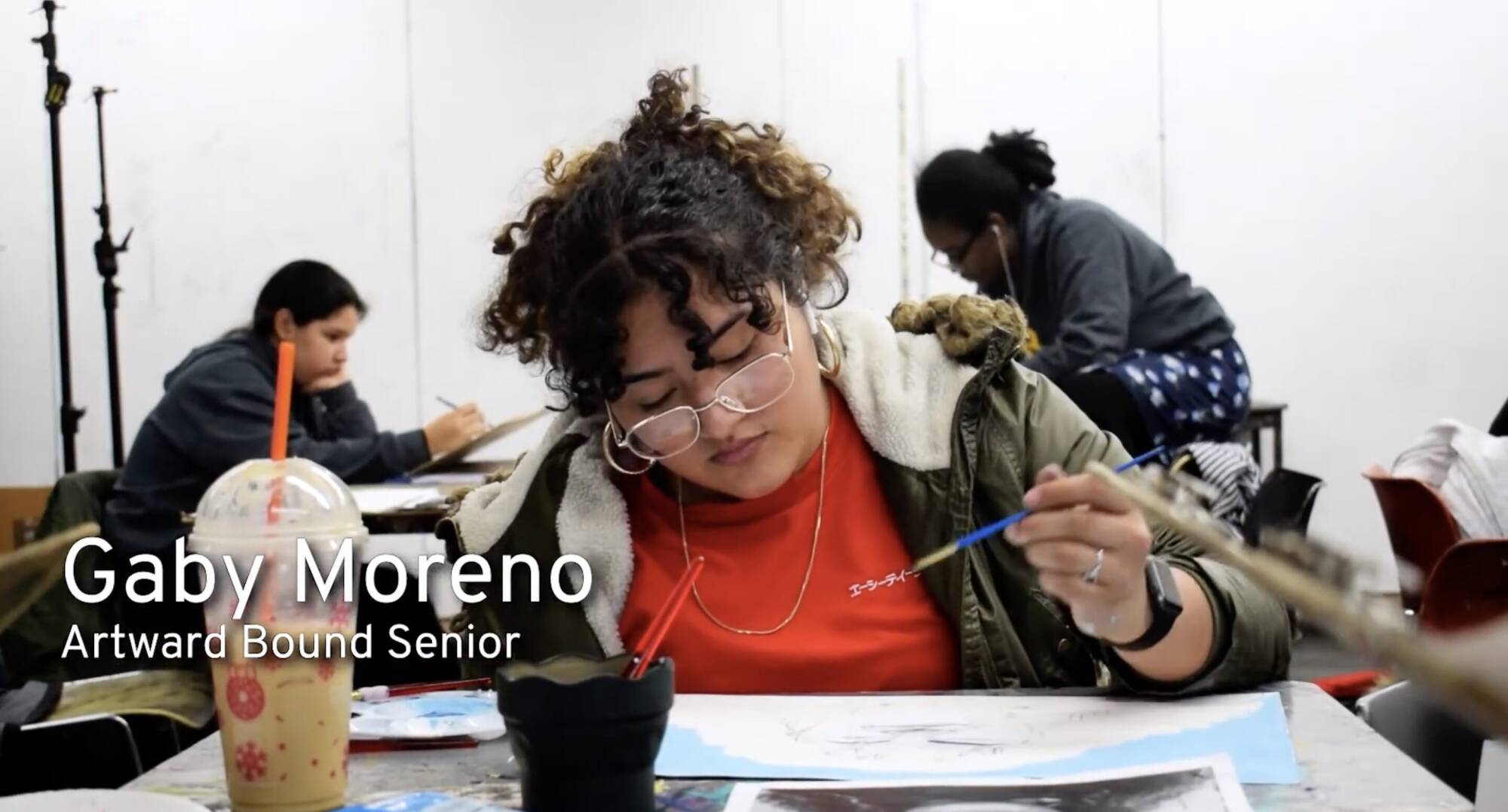 Gaby Moreno, Senior High School Student, Artward Bound.
