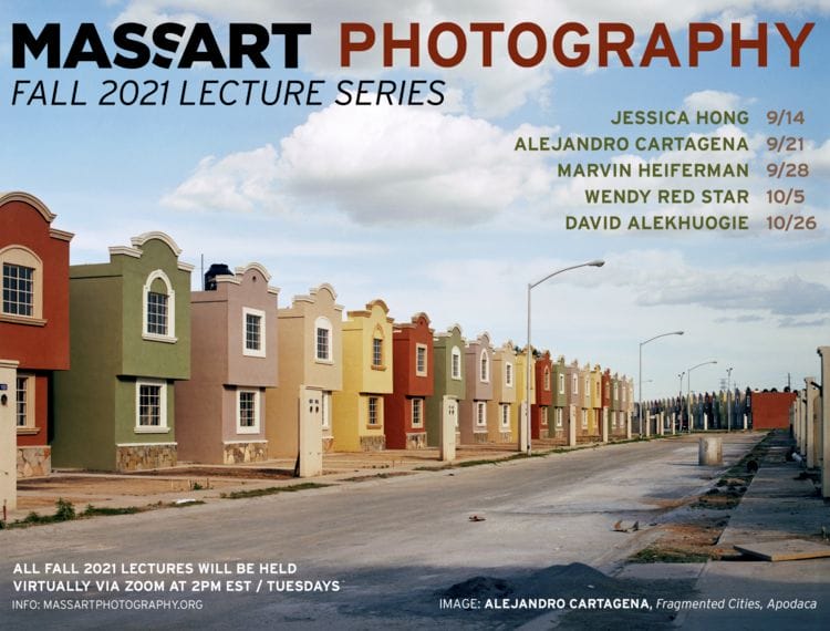 Photography Lecture Series flyer - Fall 2021
