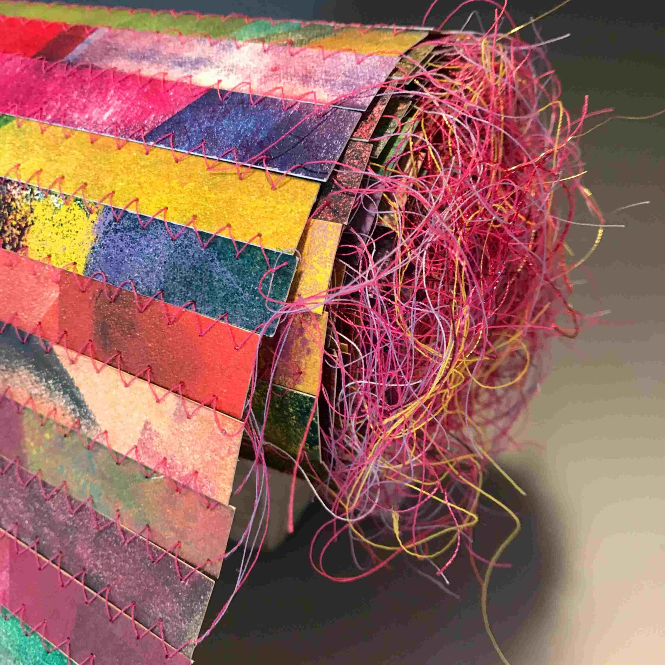 Fibers and painting